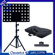 Sheet Music Holder  Music Stand Tripod Stand Black Musical Instrument Accessories Score