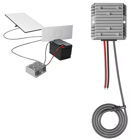 1pc Step Up Power Cable 12V/24V To 57V 4.5A DC Power Converter Power Supply Cable Backup Power For S