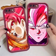 Wine Red Case for OPPO A3S Realme C2S C2 A1K A12E Z-45 Dragon Ball Z