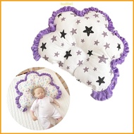 innlike1 Breathable Pillow Neck Pillow Baby Head Pillow Flower Shaped Soft Pillows for Toddler Infant Cotton Pillow Baby