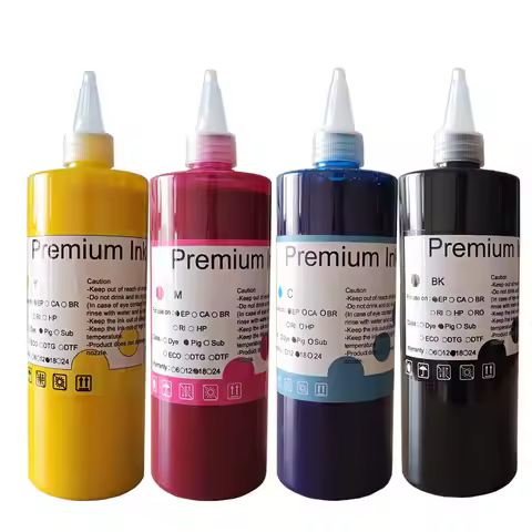 500ml 008 Premium Refill Pigment Ink for Epson 008 Ecotank L6460 L6490 L6550 L6570 L6580 L11160 L151