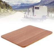emlymy RV Table Top 595x480mm Square Foldable Solid Wood Marine for Yacht Boat Deck Commercial Vehic