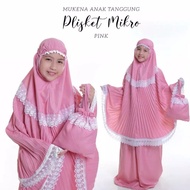 Mukenah Anak Tanggung Plisket / Mukenah Plisket Anak / Mukena Anak