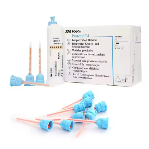 3M Protemp 4 Temporary Crowns Bridges Material Composite Resin Adhesive Catalyst Paste Cartridge 3M 