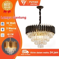FUYAO LIGHTING Fancy Style Crystal Chandelier Hanging Decorative Lamp