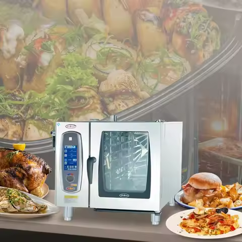 Electric Convection Combined Steam Oven Combined Oven Commercial Baking Oven