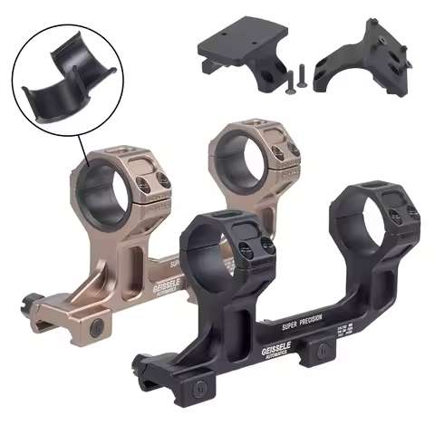 Tactical GEISSELE Scope Mount Optical Sight Mount Offset RM Shotgun Rings Riflescope Fit 11mm 20mm R