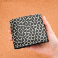 coin bank coin organizer wallet with coin pouch Men's Plaid Retro Short Wallet with Multiple Card Sl