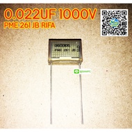CAPACITOR 0.022UF 1000V PME 261 JB RIFA
