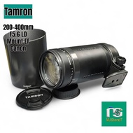 Tamron AF 200-400 F5.6 LD Tele + Hood Mount EF Canon