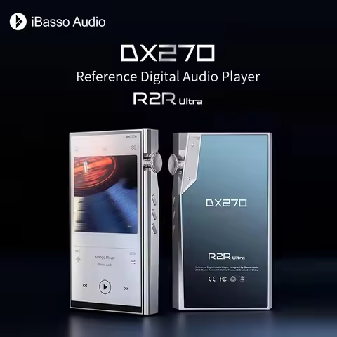 iBasso DX270 ポータブル ミュージック プレーヤー R2R ウルトラ 4G+128G MP3 DAC USB AMP Accusilicon