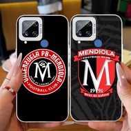 Case for Realme C11 2021 C20 C20A C12 C15 Soft A-9 Army Mendiola FC