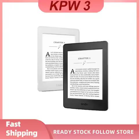 Kindle PaperWhite 3 E-reader With Backlight 4GB Kindle KPW3 E-book Reader Supports Various Languages