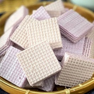 Biskut Wafer / Biscuit Wafer - Blueberry (100g-500g)