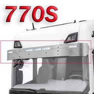 Metal Sun Visor Light Spotlight for 1/14 Tamiya RC Truck SCANIA 770S 56368 56371 56368 Car Accessori