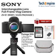 SONY ZV-E1 | Full-frame vlog camera | ALL INTERCHANGEABLE LENS CAMERAS | E1 ZVE1