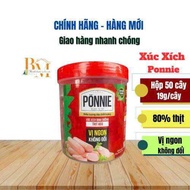 Xúc Xích Dinh Dưỡng PONNIE Vị Thịt Heo (Hộp 50 cây)- Hạn Sử Dụng 682026