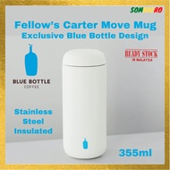 Blue Bottle x Fellow's Carter Move Coffee Mug 12oz 355ml Stainless Steel Inner Ceramic Coating Leakp