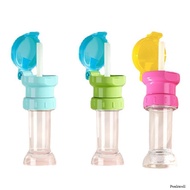 Peak Sippy Straw Lid Turn Cap 2-in-1 Portable Bottle Cap Cover with Silicone Straw for Toddler Boy G