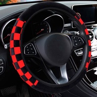 Sports Style Soft Plush Car Steering Wheel Covers Universal No Fixed Inner Winter Keep Warm Steering