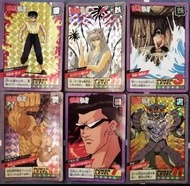 日版 幽遊白書 激鬥 2 一套6閃38白盒出高質。閃中閃暗閃未開過。不適合完美主義者