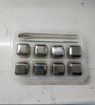 不鏽鋼冰粒連夾及收納盒