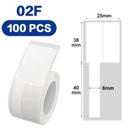 1roll original thermal cable label paper NiiMBOT B1/ B21/B203/B3S Label Printer Paper Network Cable