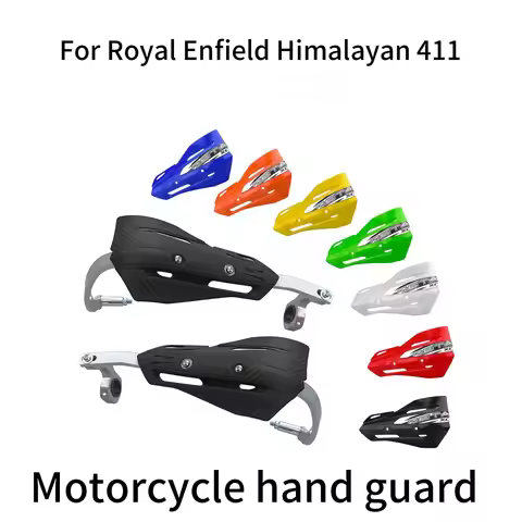 For Royal Enfield Himalayan 411 Universal Motorcycle Handguards Aluminum Alloy Handlebar Protector W