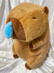 33cm 大大隻水豚公仔 🧸鼻涕可以拉開🤣🤣
