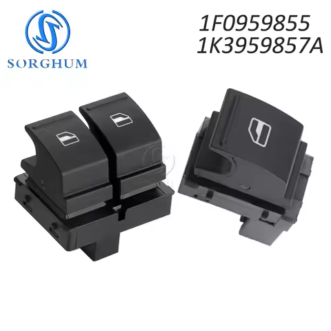 SORGHUM Electric Window Switch 1K3 959 857A for Volkswagen Caddy 2K Golf 5 6 GTI Passat B6 CC Tiguan
