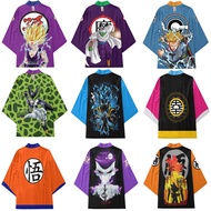 Dragon Ball Haori Kimono 3D Digital Print Loose Cardigan Cloak 1110