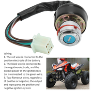 9 Holes 6 Wires Ignition Key Switch OFFONCLOCK 3 Gears Replacement for Kazuma Falcon 90cc 110cc 250cc ATV