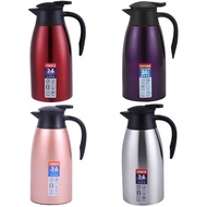 304 Stainless Steel 2L Thermal Flask Vacuum Insulated Water Pot Coffee Tea Milk Jug Thermal Pitcher