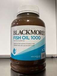 全新 Blackmores 魚油丸 400粒 FISH OIL (exp.2026)