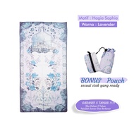 New MOTIF!!! Batik Prayer Rug Pocket Prayer Rug Small Prayer Rug Motif Hagia Sophia Lavender