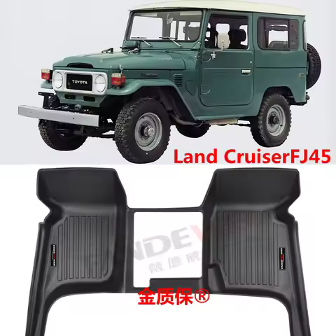 Use for Toyota Land Cruiser FJ45 FJ40 car carpet FJ45 FJ40 car floor mat Full Set Fit For FJ45 FJ40 