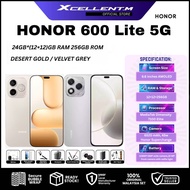 HONOR 600 Lite 5G [24GB*(12+12)GB RAM 256GB ROM] / 400 Lite 5G - Original HONOR Malaysia