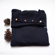 Himama Dress Knit Inara Kancing Gold Premium - Terlaris Dress Wanita Terbaru - Remaja gaun Lebaran