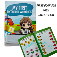 Buku Prasekolah Buku Latihan Prasekolah Pre-school Activity Book Workbook Pre writing book Early Learning Educational toys