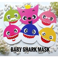 Baby Shark Mask Party Mask Pink Fong Birthday Mask