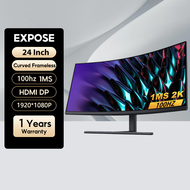 จอคอมพิวเตอร์ 19 นิ้ว 22 นิ้ว 75HZ จอคอม monitor 19นิ้ว 22 นิ้ว จอคอมพิวเตอร์ 2K จอโค้ง IPS 1MS เต็ม