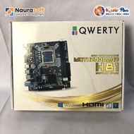 Motherboard Qwerty H81 Slot NVMe NGFF 2280 Intel Socket LGA 1150 DDR 3