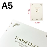 Heeton Loose Leaf 6-hole Binder Paper A5 – 70 Pages Refill Binder Notebook - 25-6A