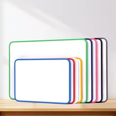 Portable A5/A4/B4/A3 Whiteboard Dry Erase Magnetic-Friendly Graffiti Drawing Board Reusable Double-S
