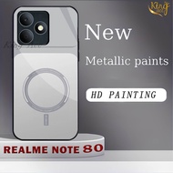 HP Case Glitter Glasshp For REALME NOTE 80 - Casing REALME NOTE 80 - K101