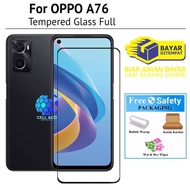 LAYAR OPPO A76 Tempered Glass Full HD Anti-Scratch Premium OPPO A76 Glass Screen ProtectorScreen Pro