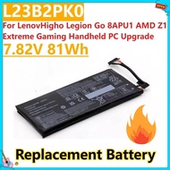 New Expand High Capacity L23B2PK0 Battery 7.82V 81Wh For LenovHigho Legion Go 8APU1 AMD Z1 Extreme G