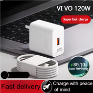 Vivo 120W Watts Bộ sạc nhanh 6A cho Vivo Xiaomi Redmi turbo Sạc Loại C dòng dữ liệu Android