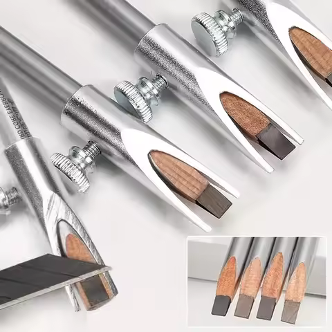 Eyebrow Pencil Sharpener Eyebrow Pencil Sharpening Tip Thin Tool for Microblading Tattoo Supplies Pe