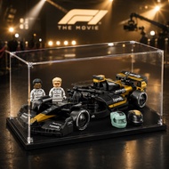 Acrylic Display Case Dustproof Showcase for LEGO 77252 APXGP Team Race Car